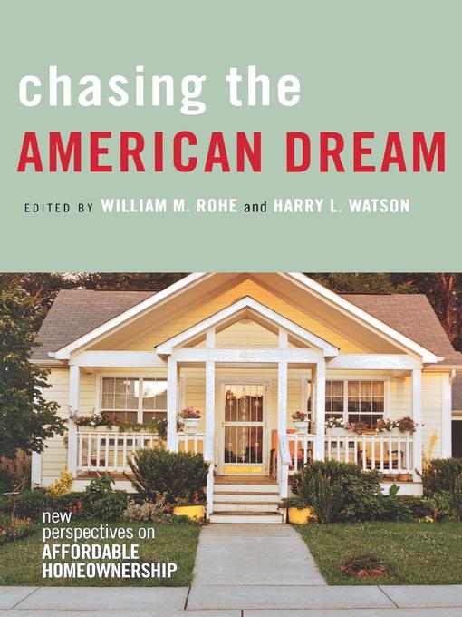 Title details for Chasing the American Dream by William M. Rohe - Available